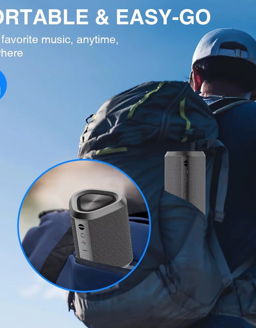 Load image into Gallery viewer, Bluetooth Speaker, 24H Playtime Portable Wireless Bluetooth 5.0 Speaker with Stereo Bass, up to 100 Ft Bluetooth Range, IPX7 Waterproof Mini Bluetooth Speaker
